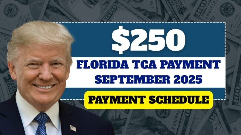 $250 Florida TCA Payment September 2025